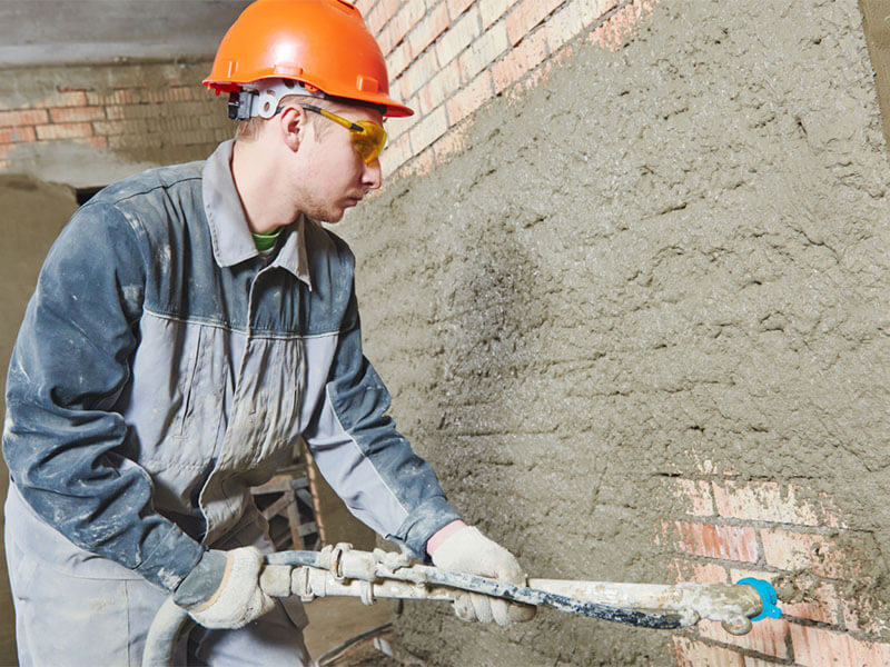 Машинне вирівнювання стін