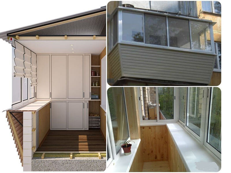 Зробити балкон під ключ