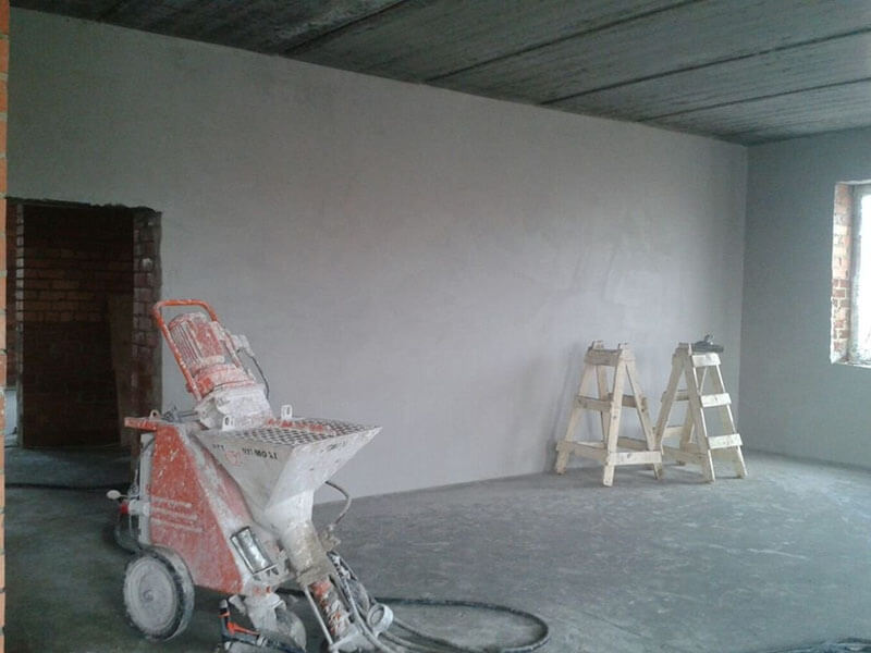 Вирівнювання стін та підлоги машинним способом