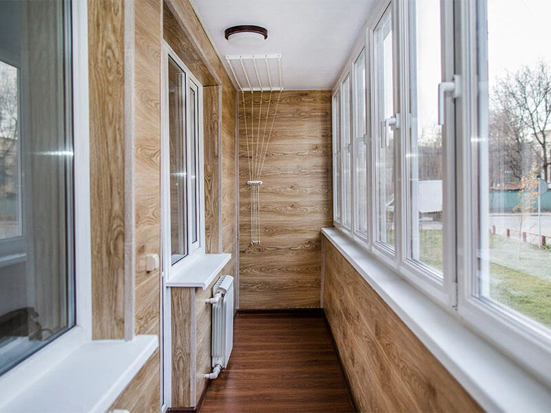 Ремонт балкона під ключ