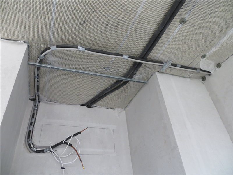 Прокладка трассы под кондиционер